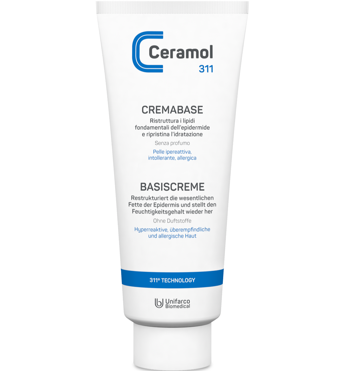 CERAMOL 311 Basiscreme – Beruhigende Pflege für empfindliche Haut
