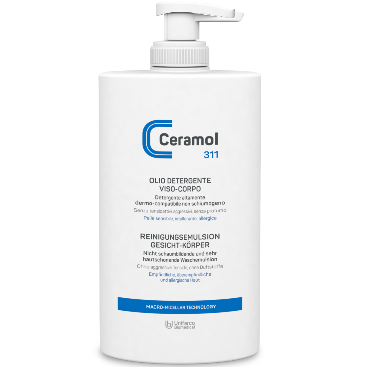 CERAMOL 311 Reinigungsemulsion – Milde Reinigung für empfindliche Haut