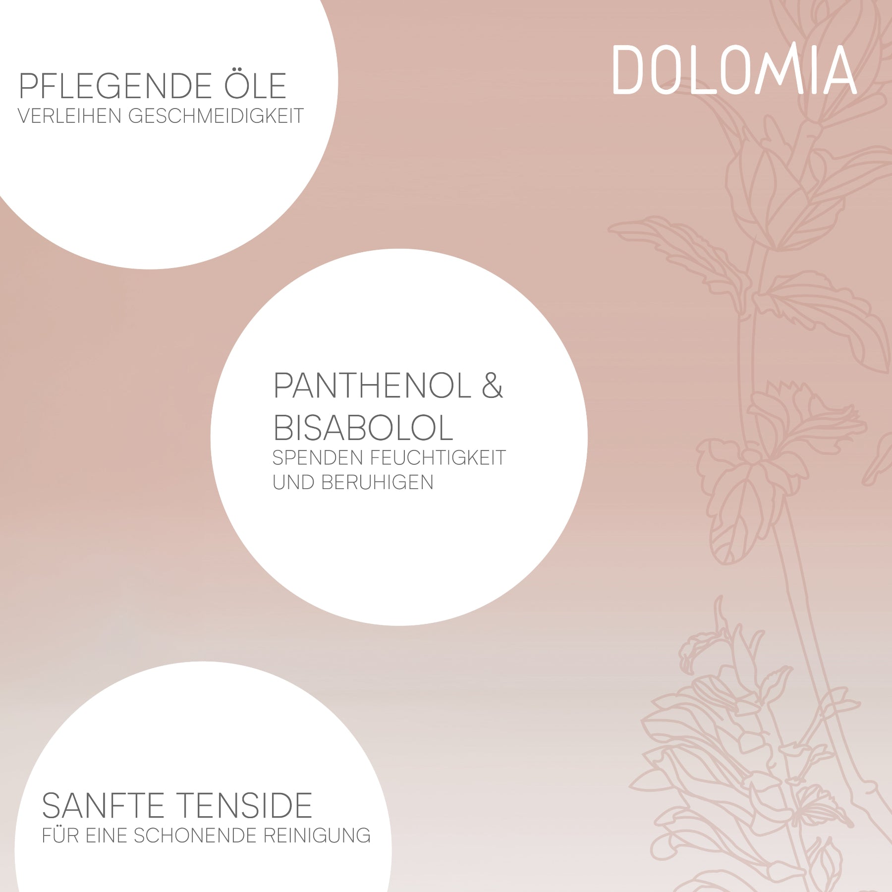 DOLOMIA SANFTE ABSCHMINKTÜCHER