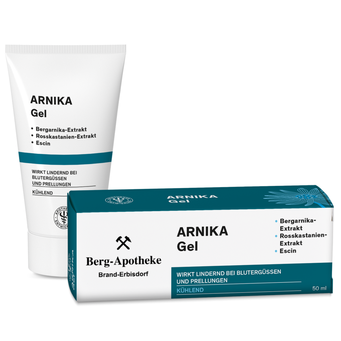 ARNIKA GEL – Kühlendes Gel mit Arnika, Rosskastanie & Menthol bei Blutergüssen