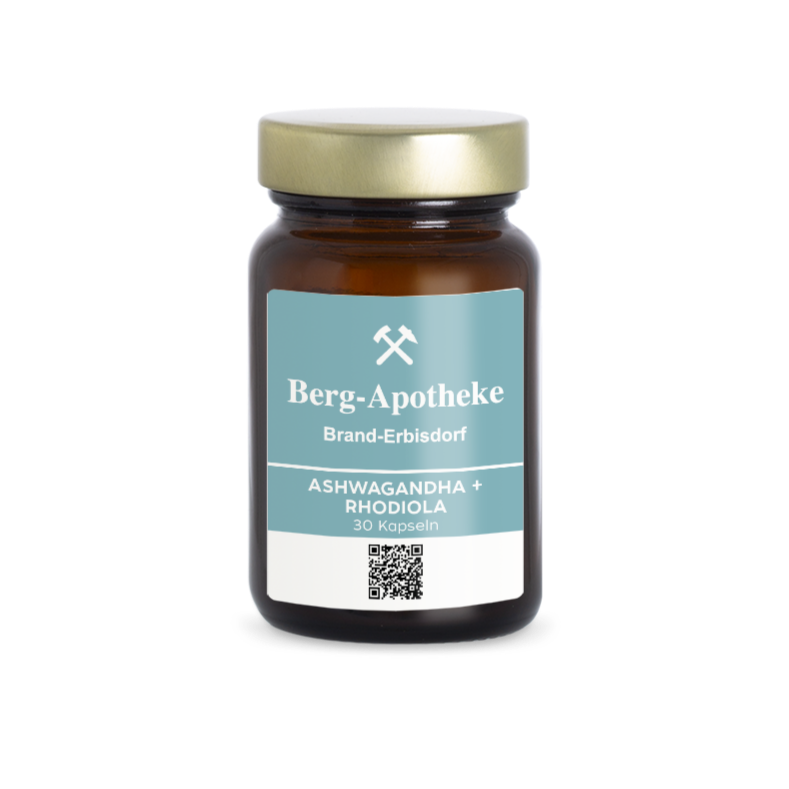 ASHWAGANDHA + RHODIOLA – Pflanzlicher Assistent für bessere Stressbalance & mentale Stärke