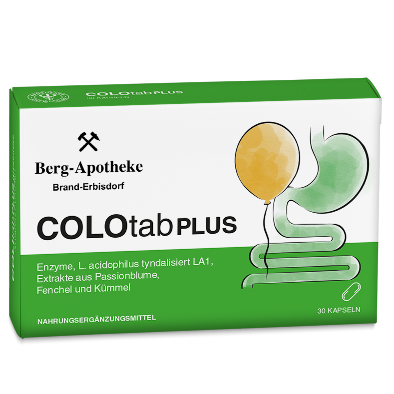 COLOtab PLUS – Pflanzliche Unterstützung bei Blähbauch, Völlegefühl & Verdauungsbeschwerden