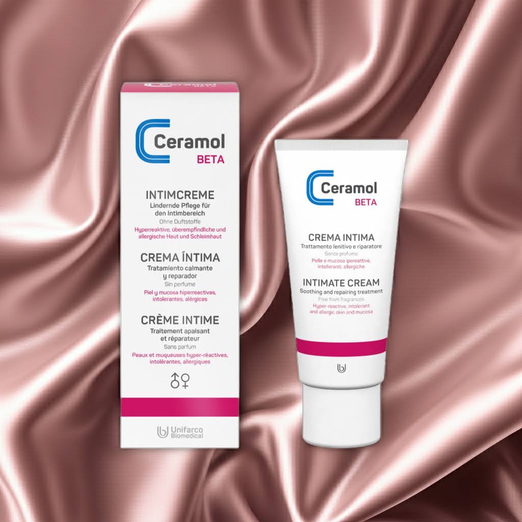 CERAMOL BETA Intimcreme – lindernde Spezialpflege im Intimbereich – 50 ml