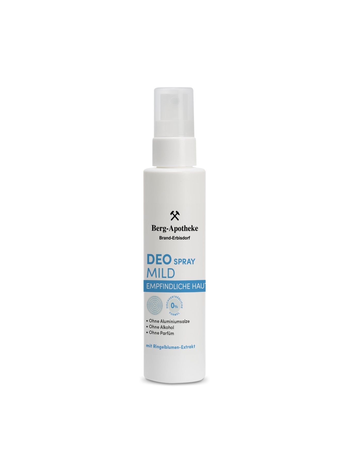 DEOSPRAY MILD EMPFINDLICHE HAUT – Sanfter Deo-Schutz ohne Aluminiumchlorhydrat
