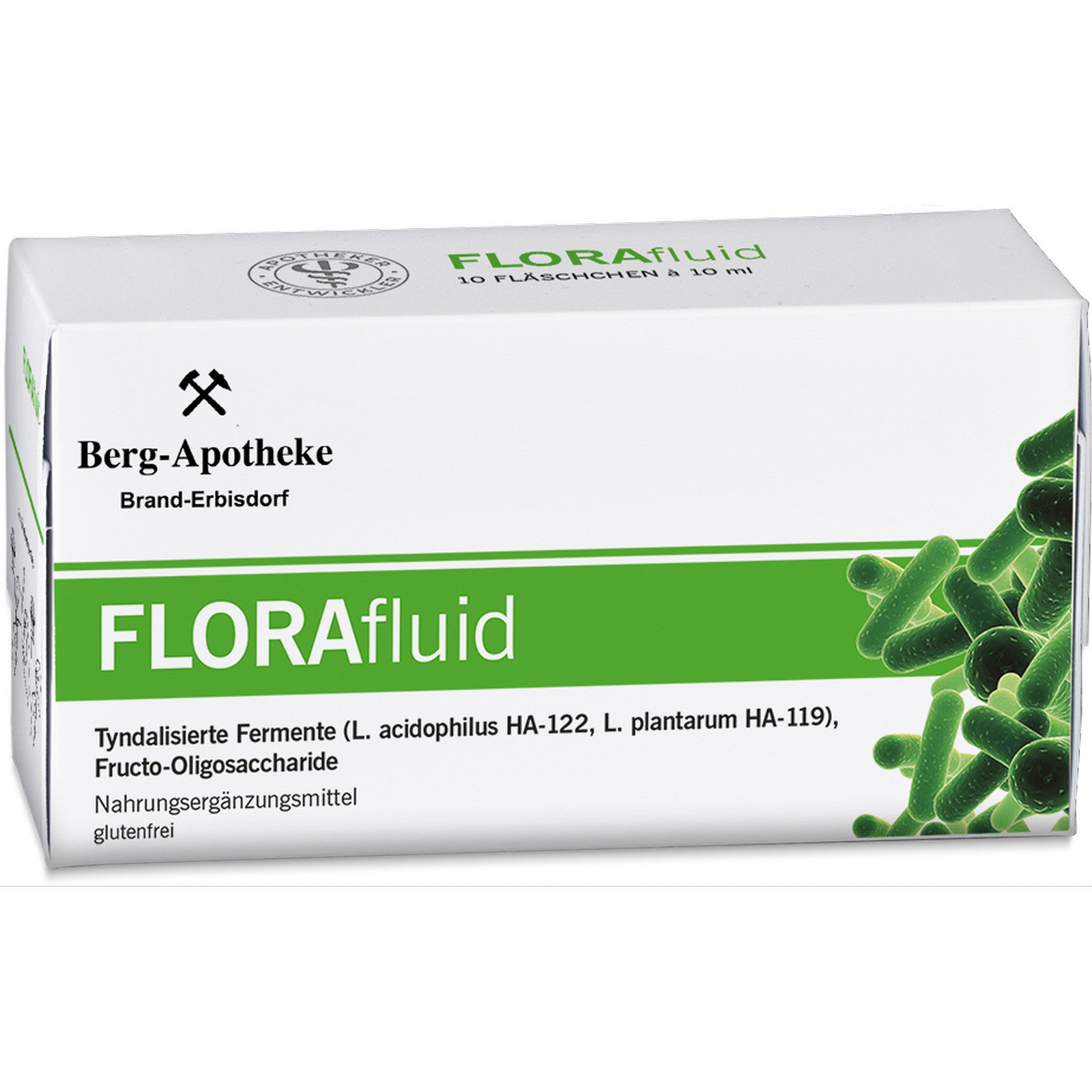 FLORAfluid Trinkfläschchen zur Unterstützung der Darmflora 10x10 ml
