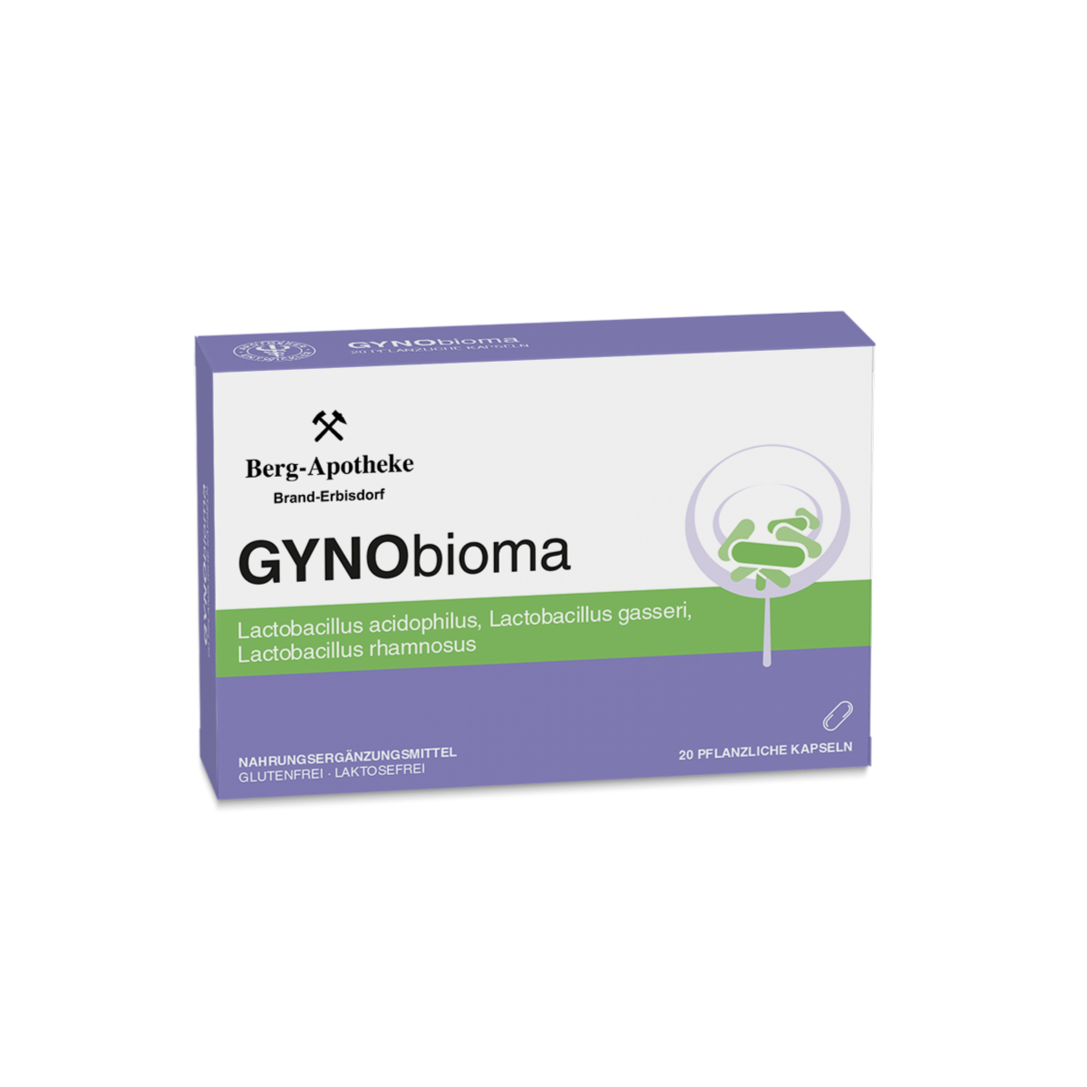 GYNObioma Kapseln – Probiotikum für Vaginalflora & Intimbalance – 20 Kapseln