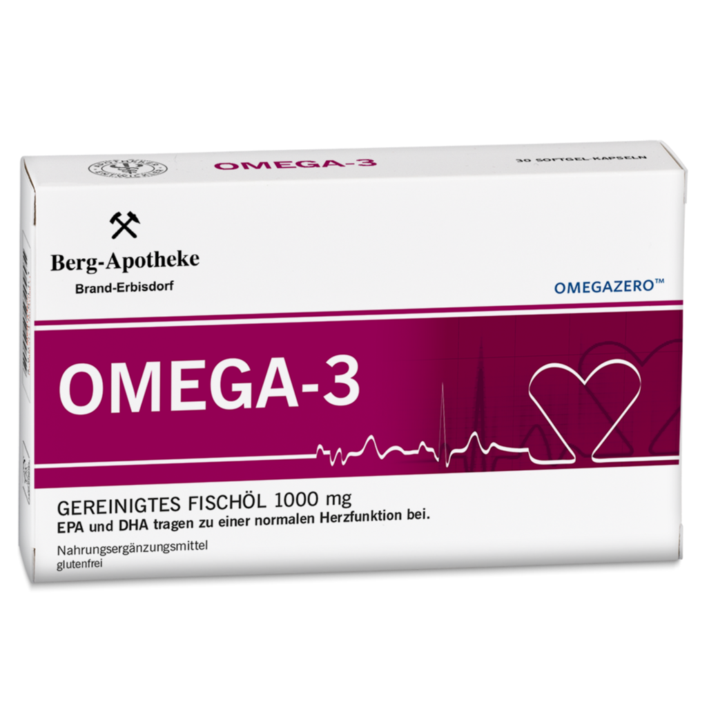 OMEGA 3 – Sanfte Kraft in Kapseln aus dem Meer zur Unterstützung von Herz, Blutdruck & Wohlbefinden