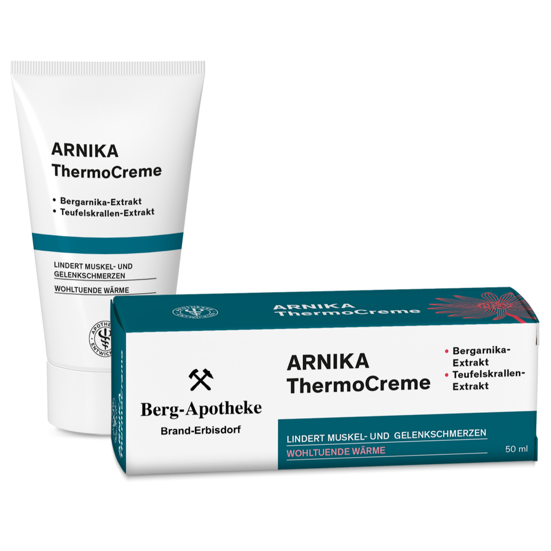 ARNIKA THERMOCREME – Wärmende Massagecreme mit Teufelskralle für Muskeln & Gelenke