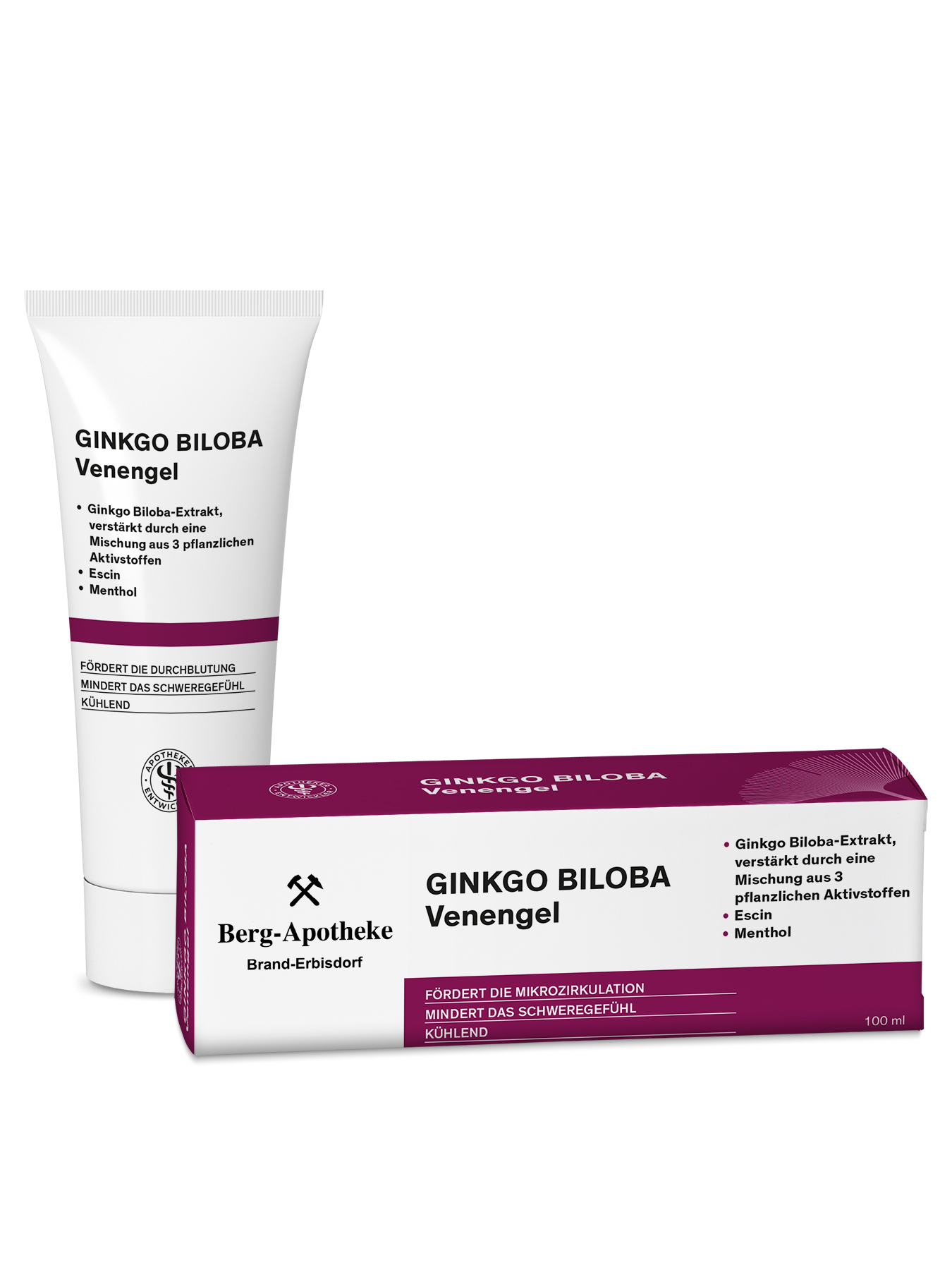VENENGEL Belebendes Gel für müde & schwere Beine mit Ginkgo Biloba