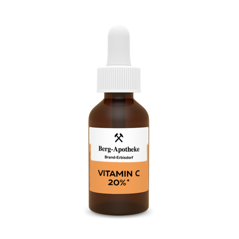 VITAMIN C 20 % KONZENTRAT – Aktivpflege für einen frischen, ebenmäßigen Teint & mehr Strahlkraft