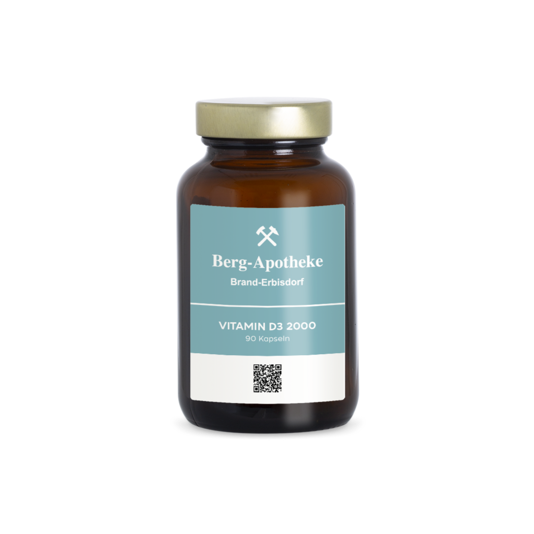 VITAMIN D3 2000 – Dein täglicher Sonnenvitamin-Booster für Vitalität und Balance in Kapselform