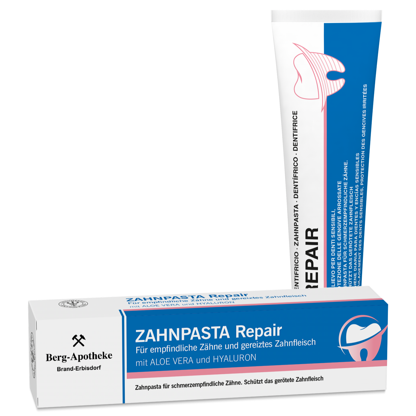 ZAHNPASTA Repair – Schutz & Pflege für sensible Zähne & entzündliches Zahnfleisch
