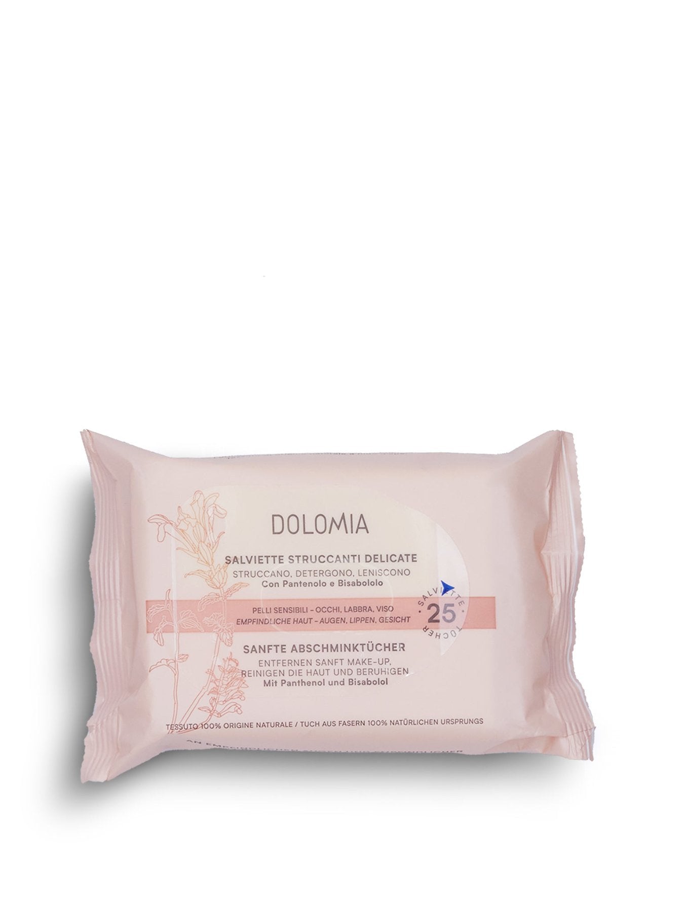 DOLOMIA SANFTE ABSCHMINKTÜCHER
