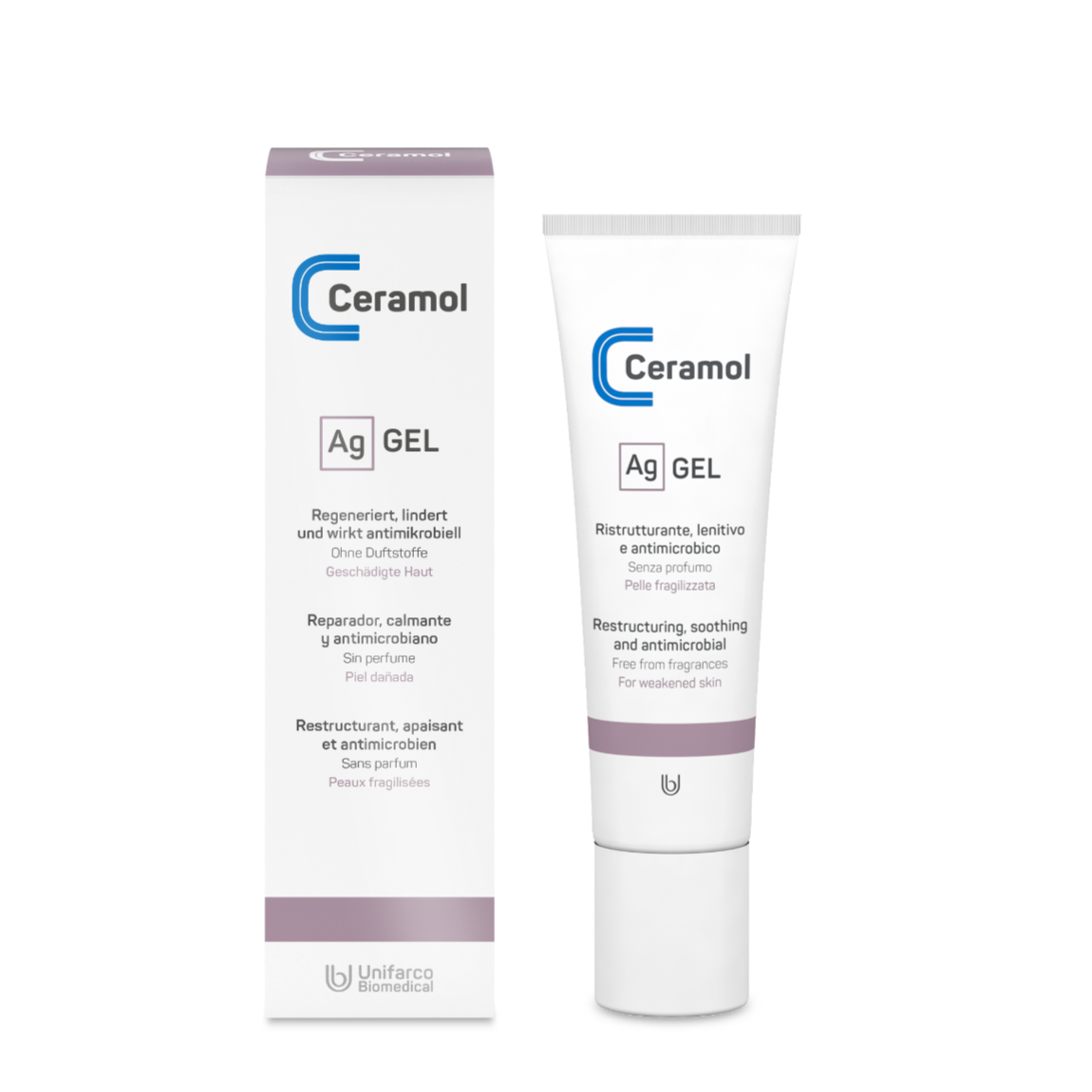 CERAMOL AG gel – Regenerierende Pflege bei kleinen Verletzungen, Abschürfungen & geschwächter Haut