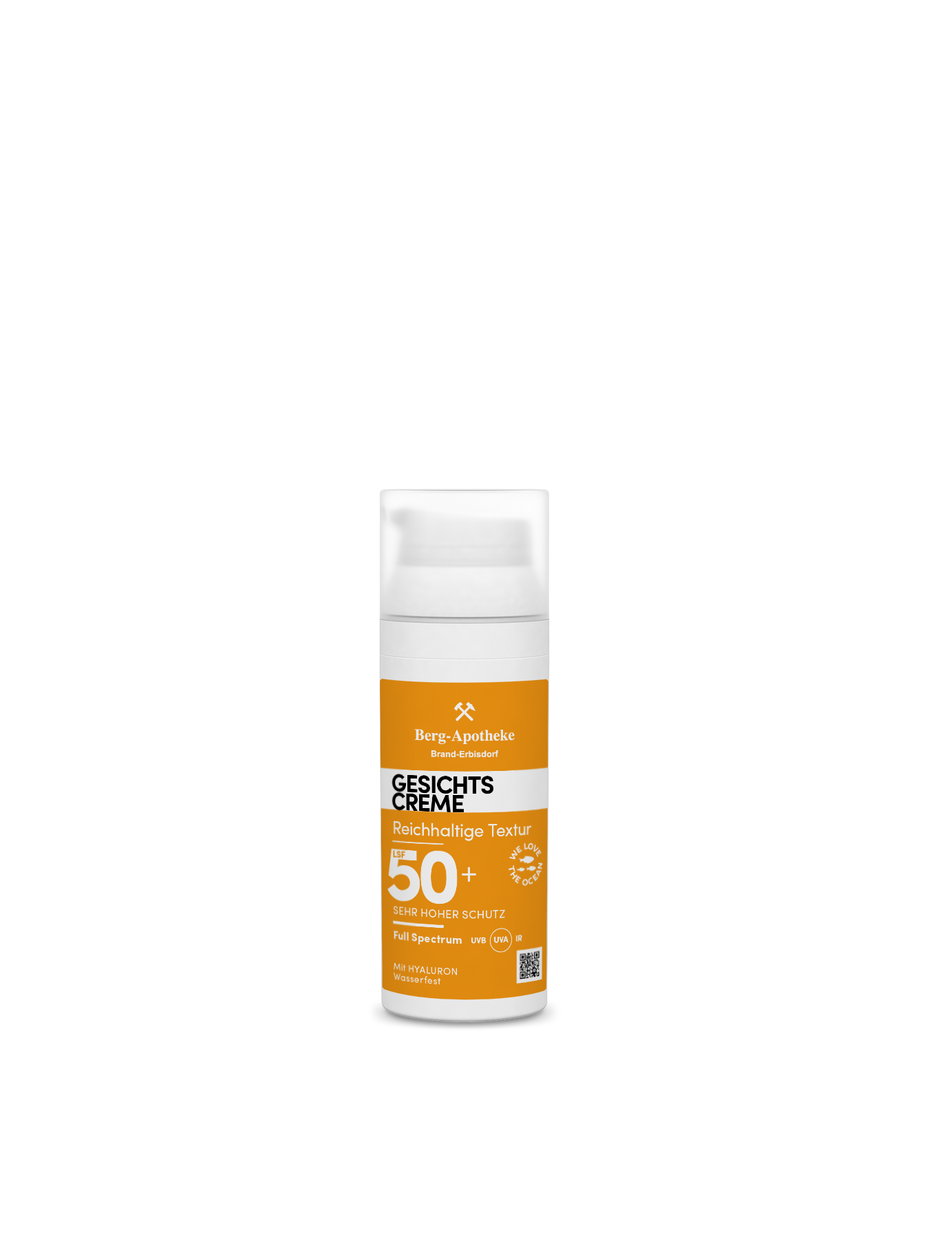 GESICHTSCREME LSF 50+ – Reichhaltige Textur mit Full Spectrum-Schutz & Omega-6-Fettsäuren