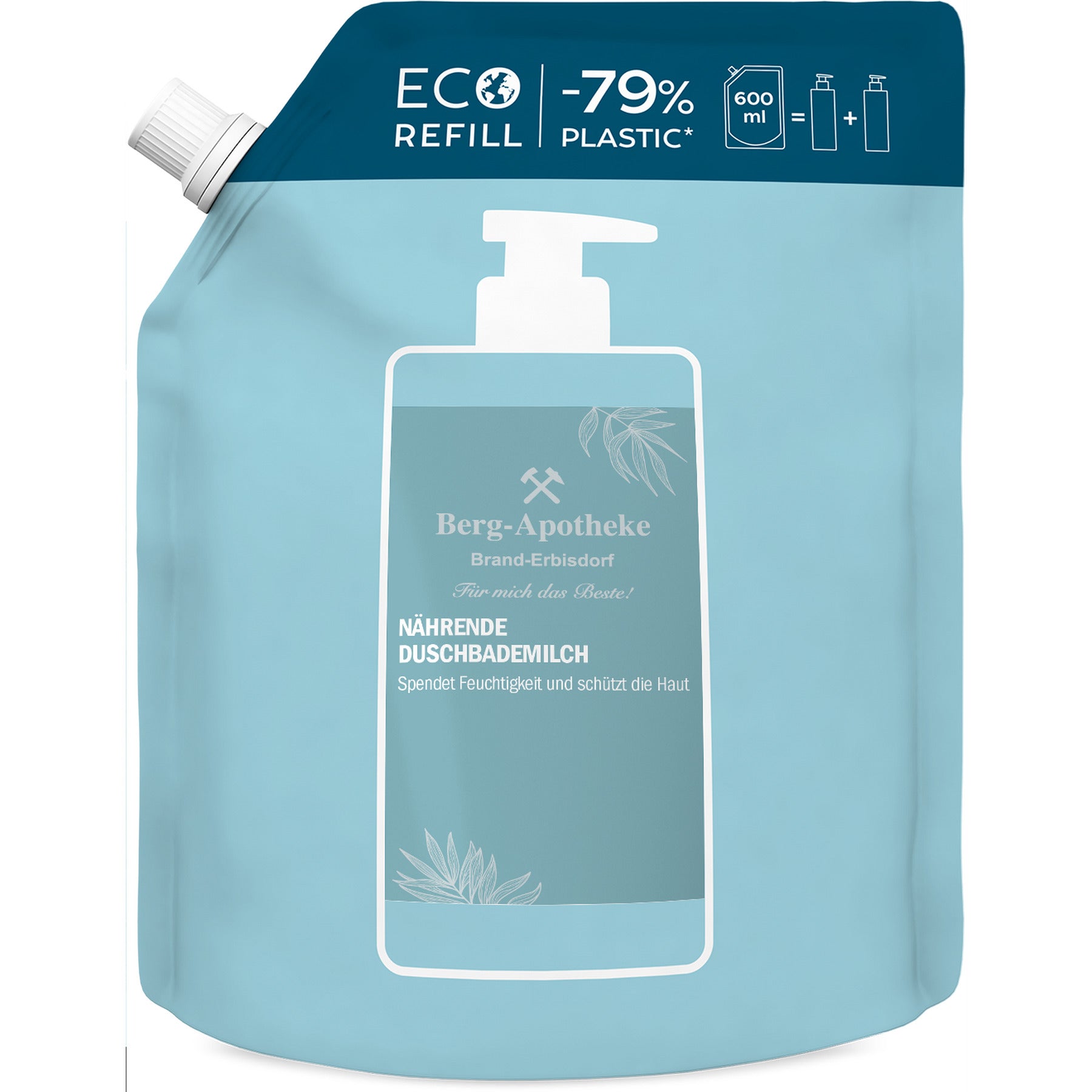 NÄHRENDE DUSCHBADEMILCH – für empfindliche & trockene Haut –100ml / 300 ml / 600ml