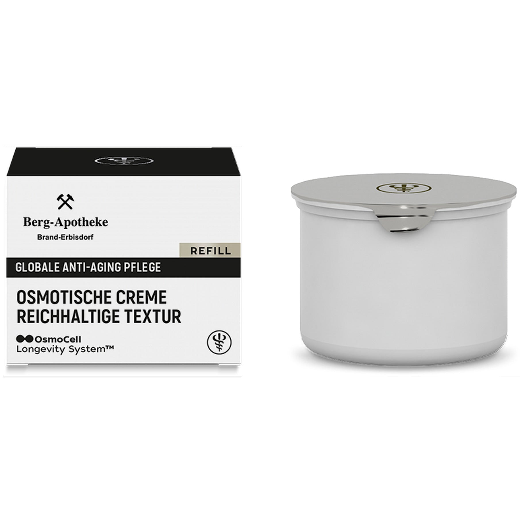 Osmotische Creme reichhaltige Textur Refill – globale Anti-Aging-Pflege – 50 ml