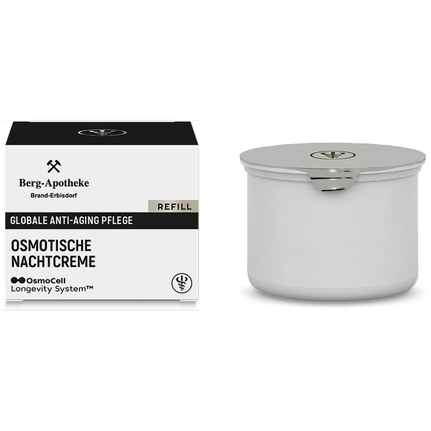 Osmotische Nachtcreme Refill – globale Anti-Aging-Pflege – 50 ml