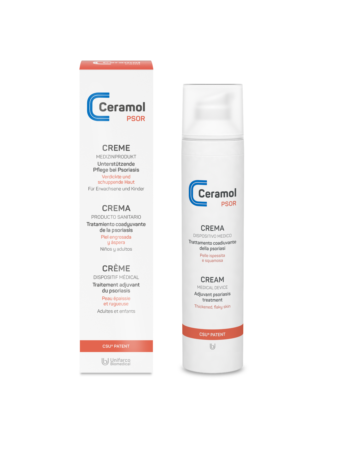 CERAMOL PSOR Creme – Pflege bei verdickter, schuppiger & juckender Haut bei Psoriasis