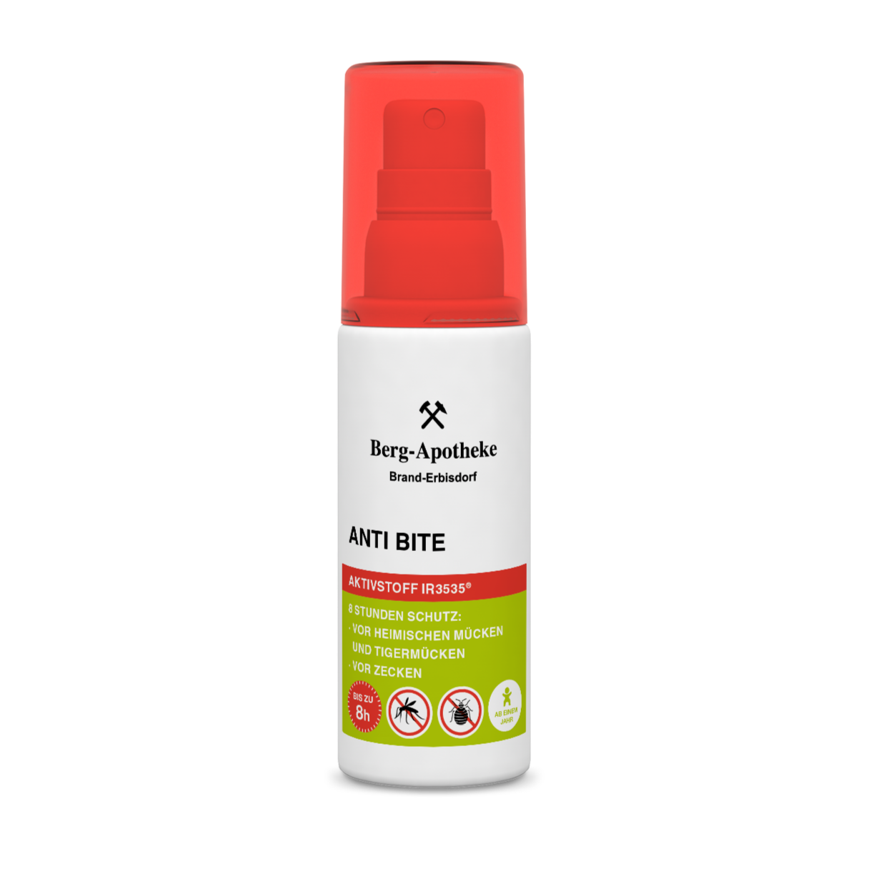 ANTI BITE – Geruchsfreier Insektenschutz-Spray mit IR3535®, 8 Stunden Schutz vor Mücken & Zecken