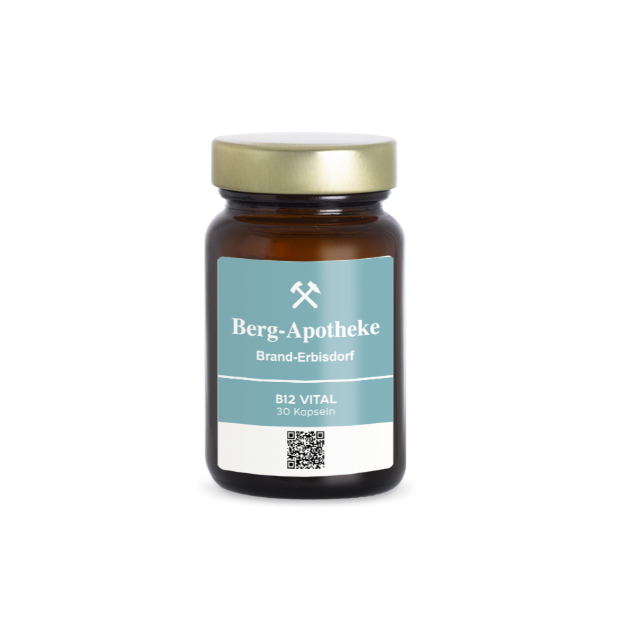 B12 VITAL – Deine tägliche Unterstützung für Nervenstärke, Vitalität & Balance mit hochdosiertes Vitamin B12