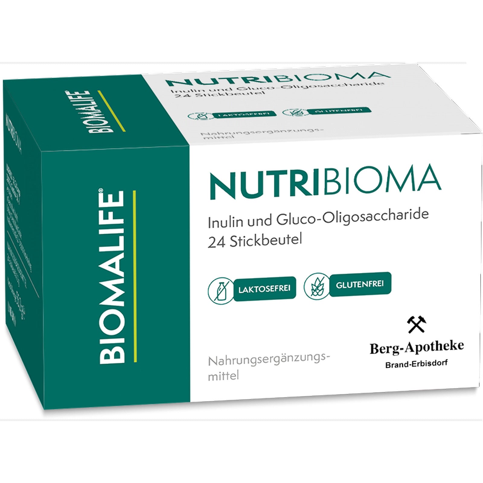 BIOMALIFE NutriBioma Sticks zur präbiotischen Unterstützung der Darmflora 24 Stück