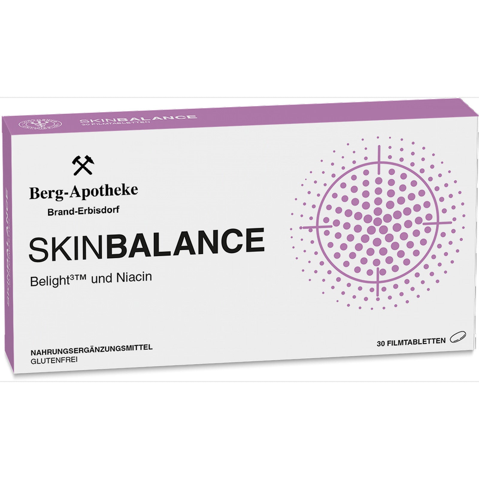 SKINBALANCE Filmtabletten für ebenmäßiges Hautbild & Pigmentbalance 30 Stück