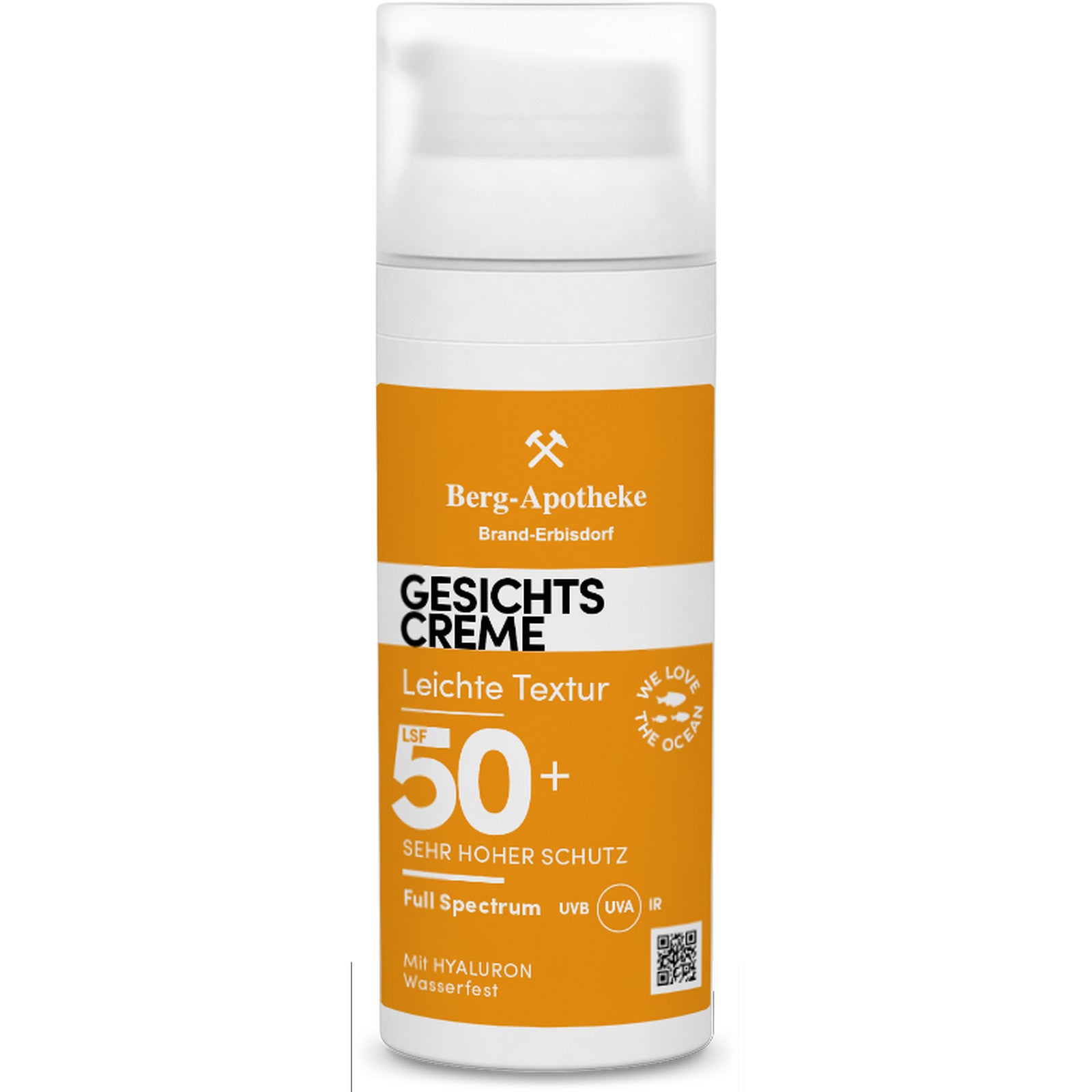 Gesichtscreme LSF 50+ leichte Textur Full Spectrum-Schutz 50 ml