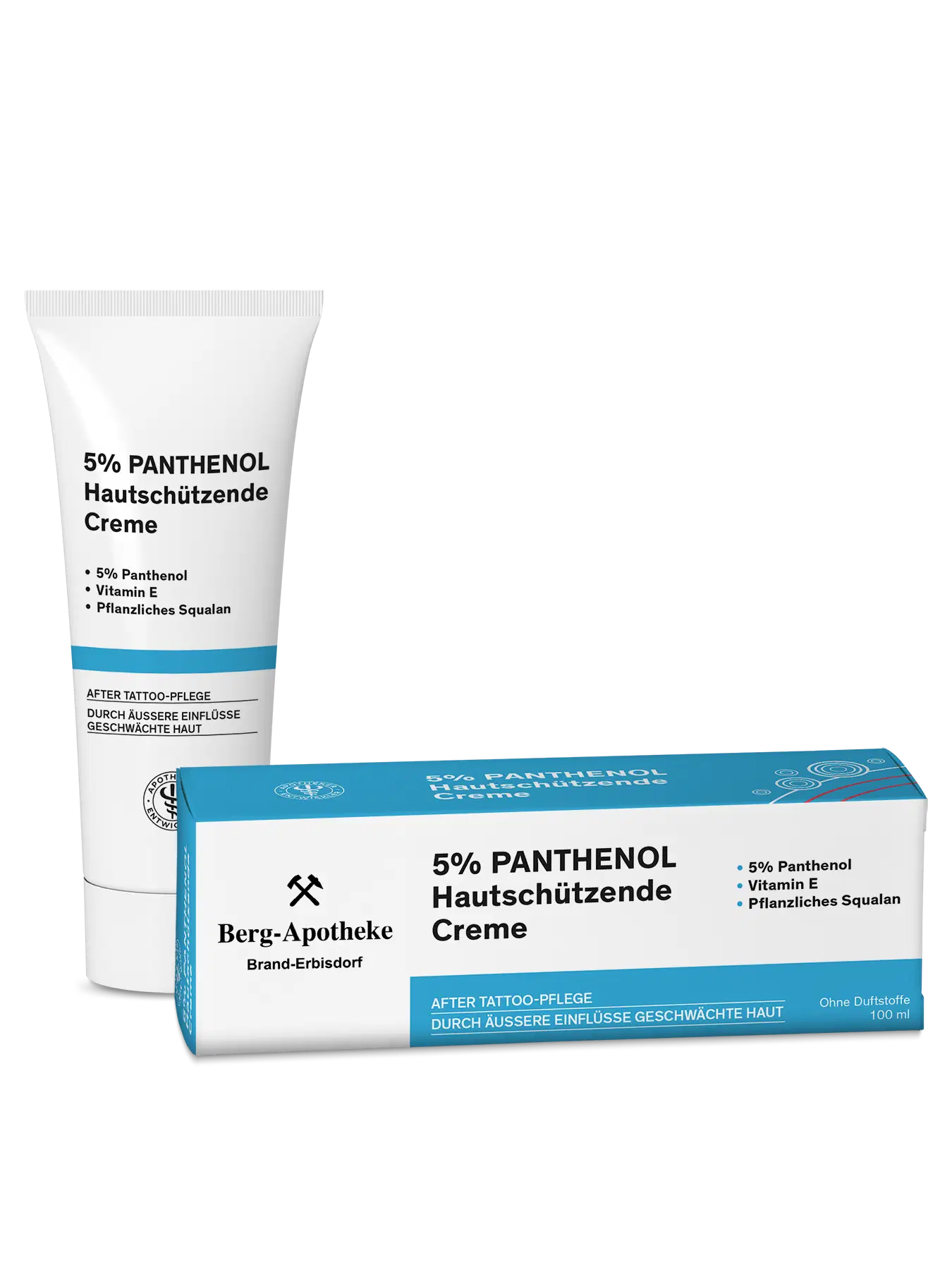 5 % PANTHENOL Hautschützende Creme – Dein Schutzschild für trockene & gereizte Haut