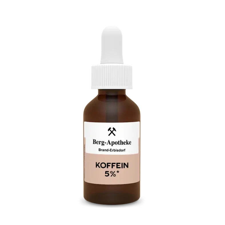 KOFFEIN 5 % SERUM – 3-in-1 Pflege bei Augenringen, bei Cellulite und für wunder volles Haar