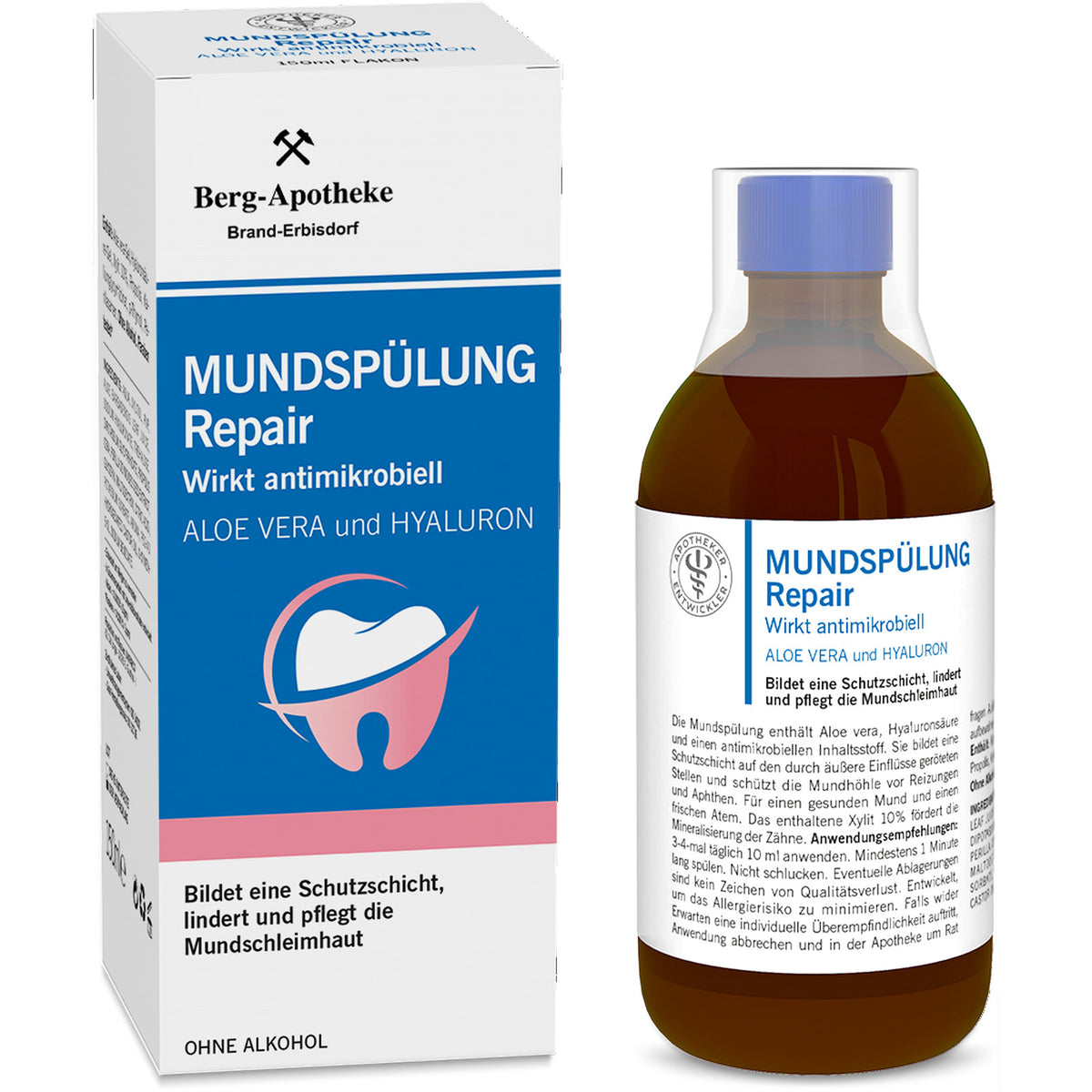 MUNDSPÜLUNG Repair – Pflege bei gereiztem Zahnfleisch – 150 ml