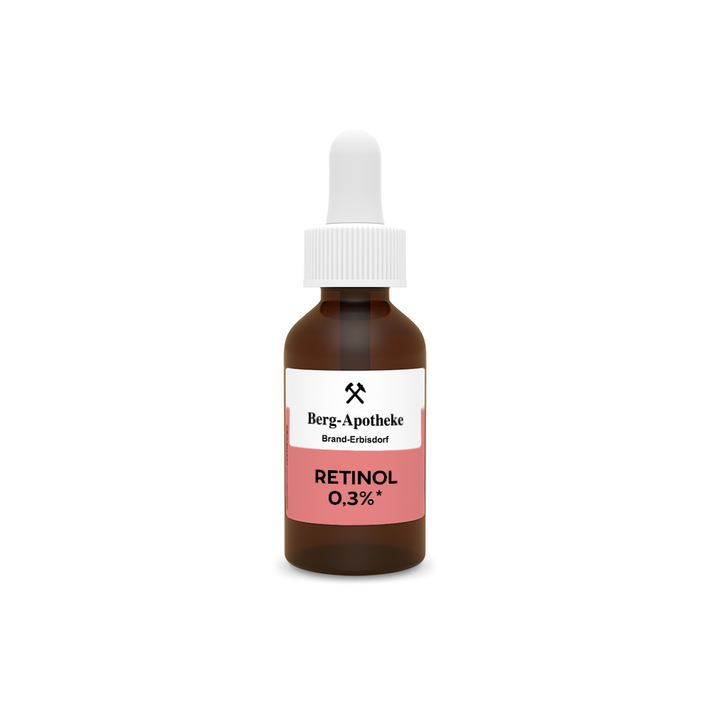 RETINOL 0,3 % SERUM – Anti-Aging-Pflege für Hauterneuerung & Ebenmäßigkeit über Nacht