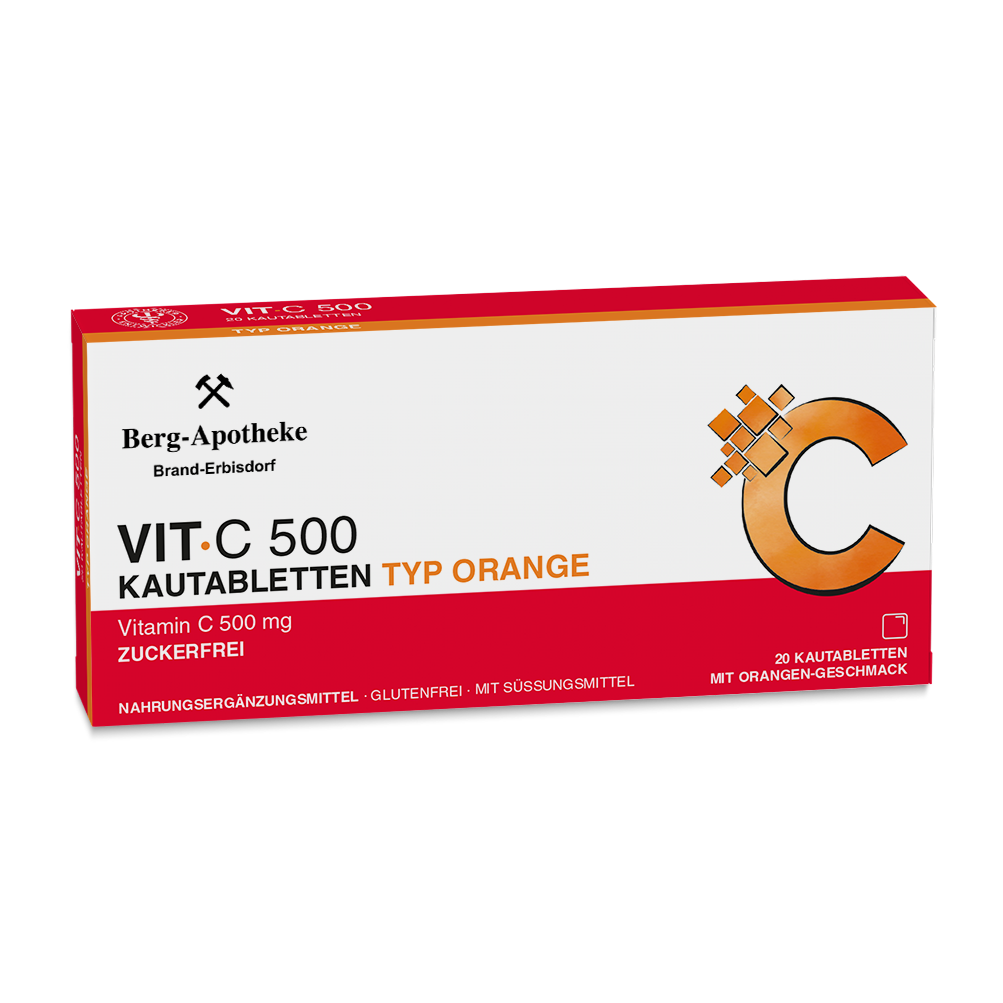 VIT. C 500 – Zuckerfreie Kautabletten mit 500 mg Vitamin C