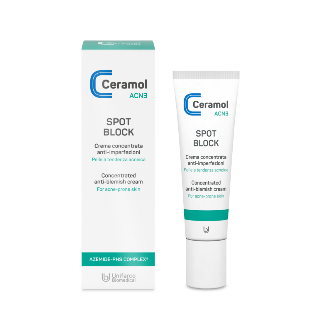 CERAMOL ACN3 Spot Block – Punktuelle Pflegecreme bei einzelnen Hautunreinheiten