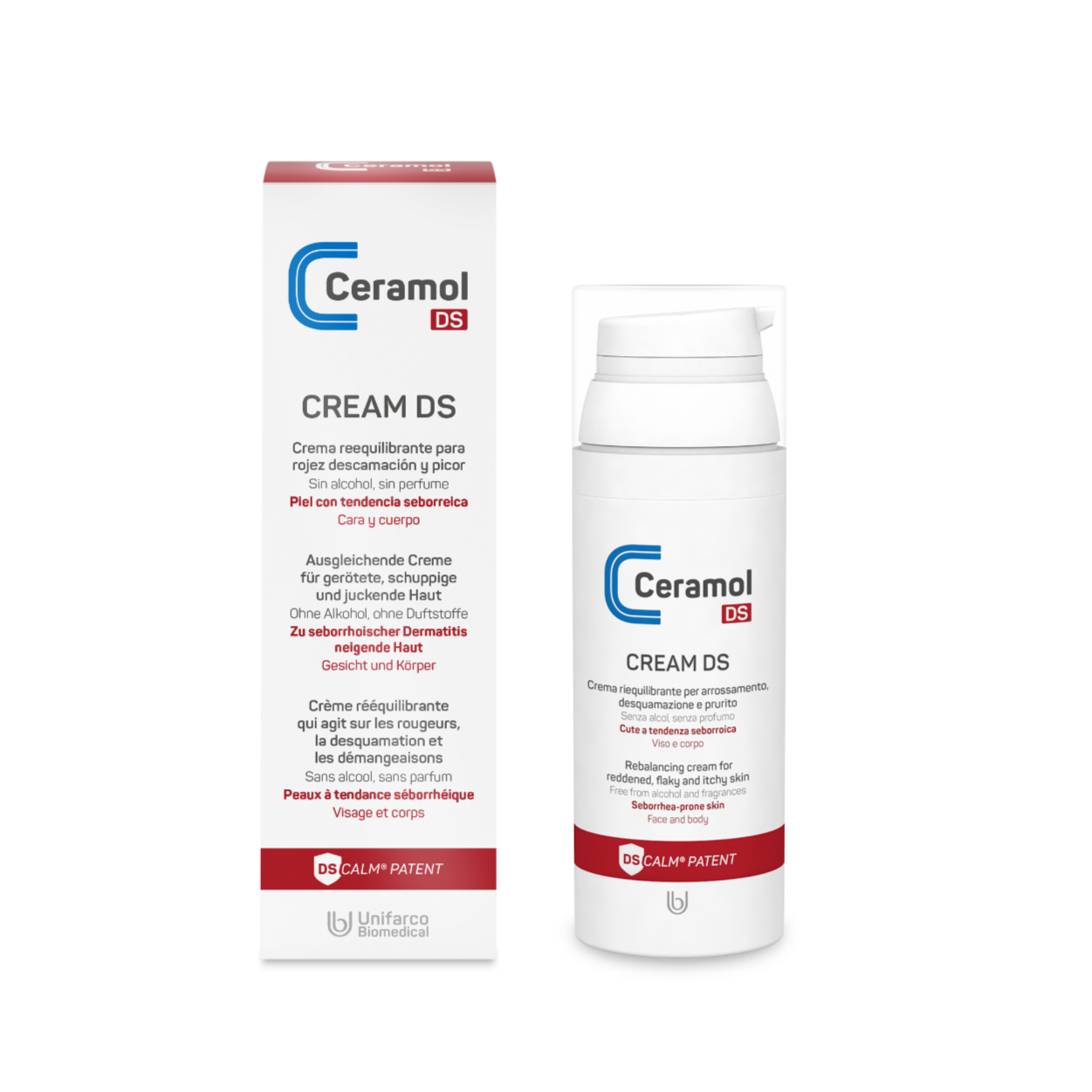 CERAMOL DS Creme – Hautberuhigende Pflege bei schuppiger, geröteter und empfindlicher Haut