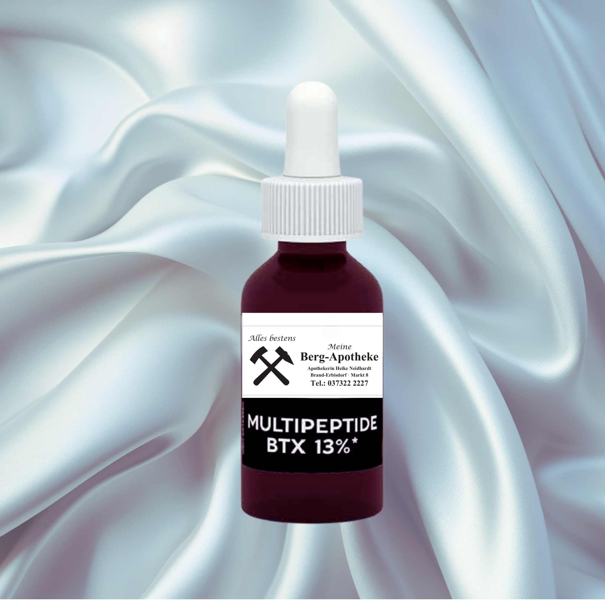 MULTIPEPTID BTX 13% – Konzentriertes Peptid-Serum gegen Mimikfalten & feine Linien (20 ml, ohne Duftstoffe)