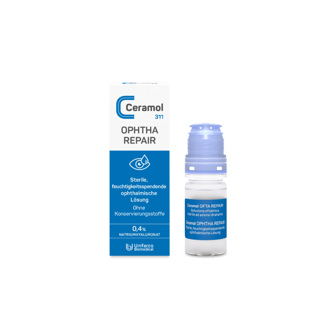 CERAMOL 311 Ophtha Repair – Augentropfen bei trockenen, gereizten Augen